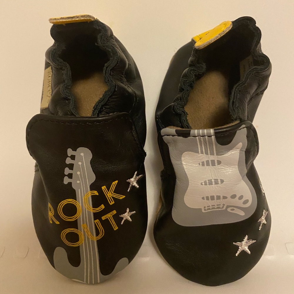 Robeez rockstar slip-on shoes